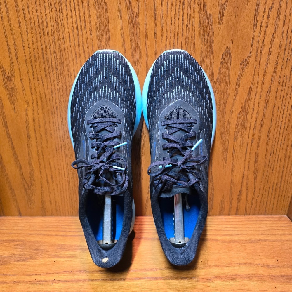 Brooks Hyperion Tempo Men's Running Shoes 12.5D Black Blue Sneaker  1103391D082 - Picture 7 of 10
